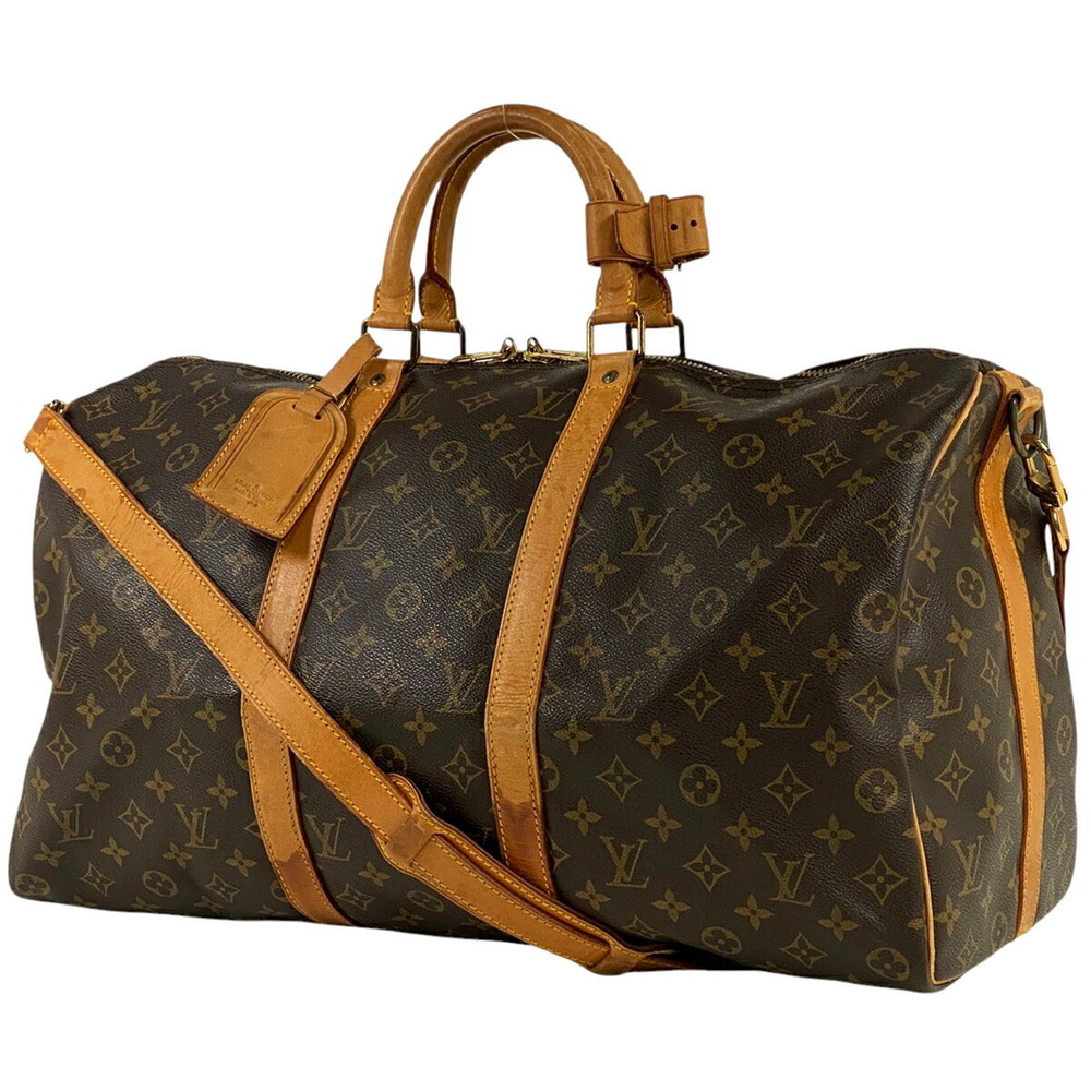 Louis Vuitton Keepall Bandouliere Business Trip Bag Monogram Brown - Picture 1 of 7